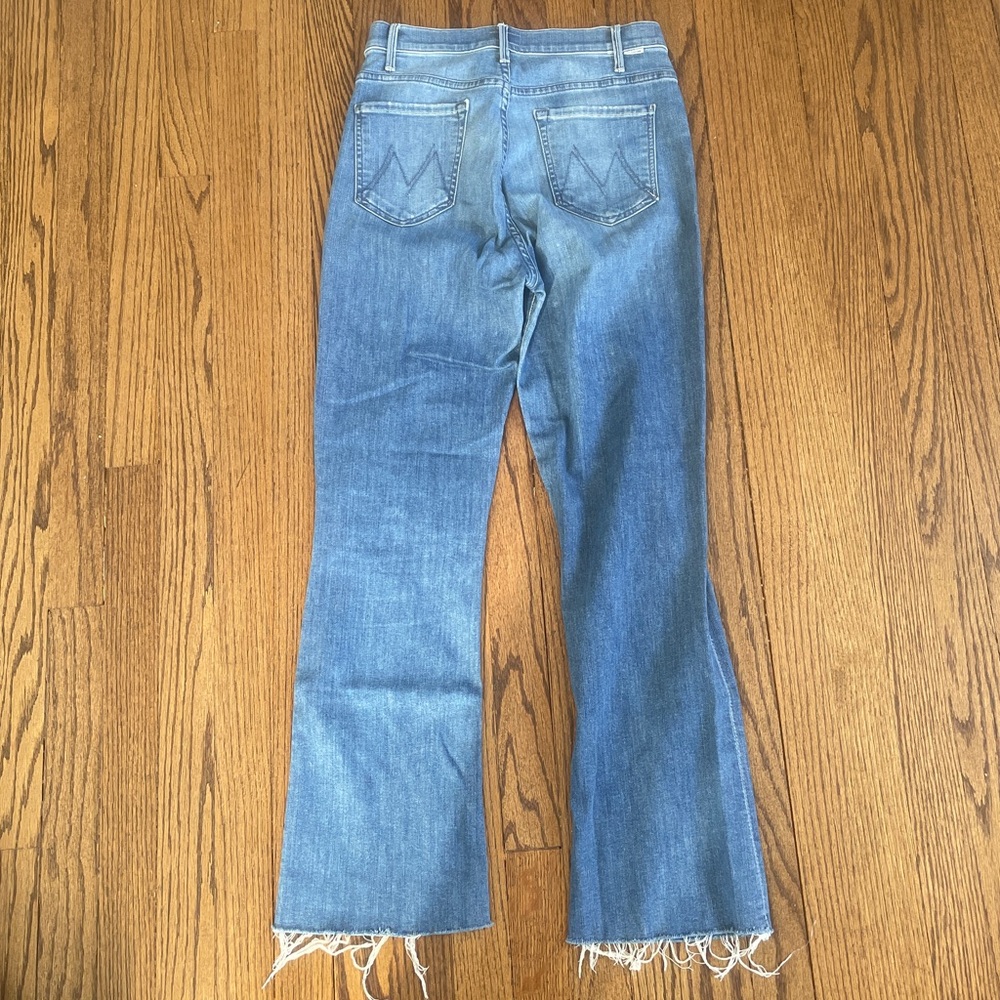 MOTHER Blue Flare Jeans